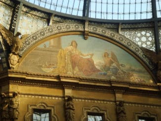 Galleria Vittorio Emanuele II Mosaik Europa