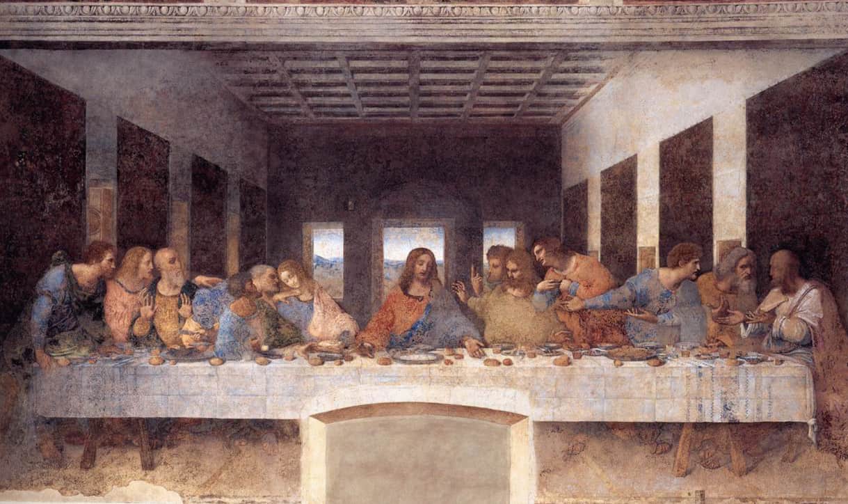 Das Abendmahl Jesu (Leonardo da Vinci )